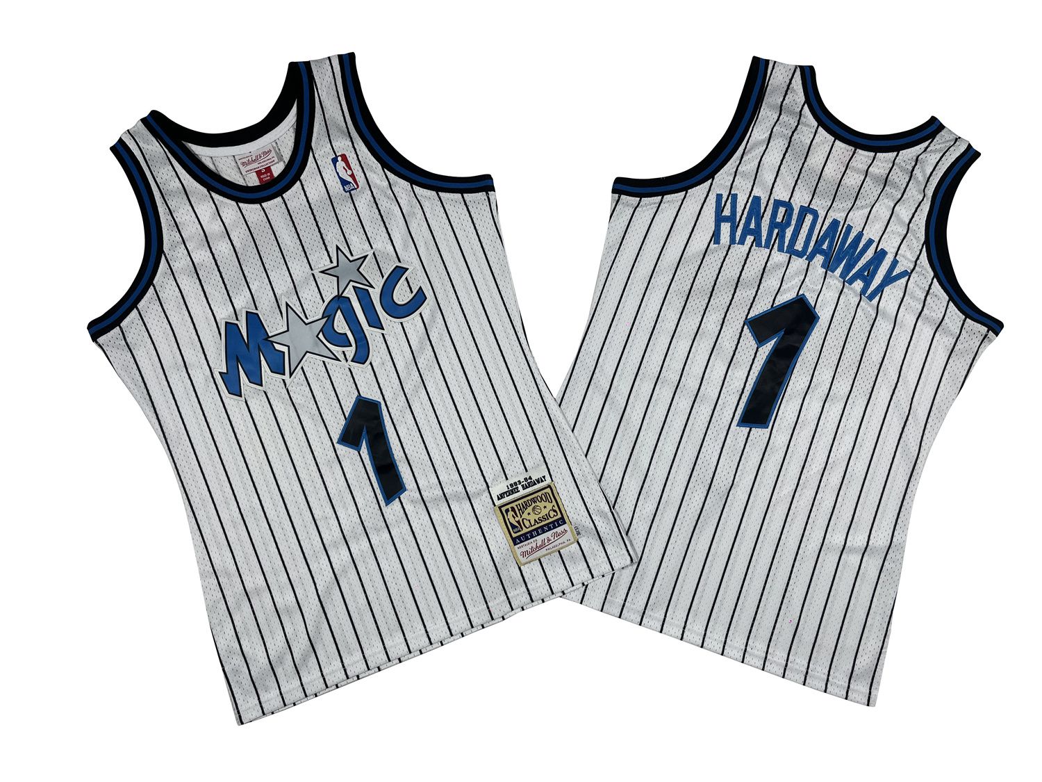 Men Orlando Magic #1 Mcgrady White Throwback NBA Jersey